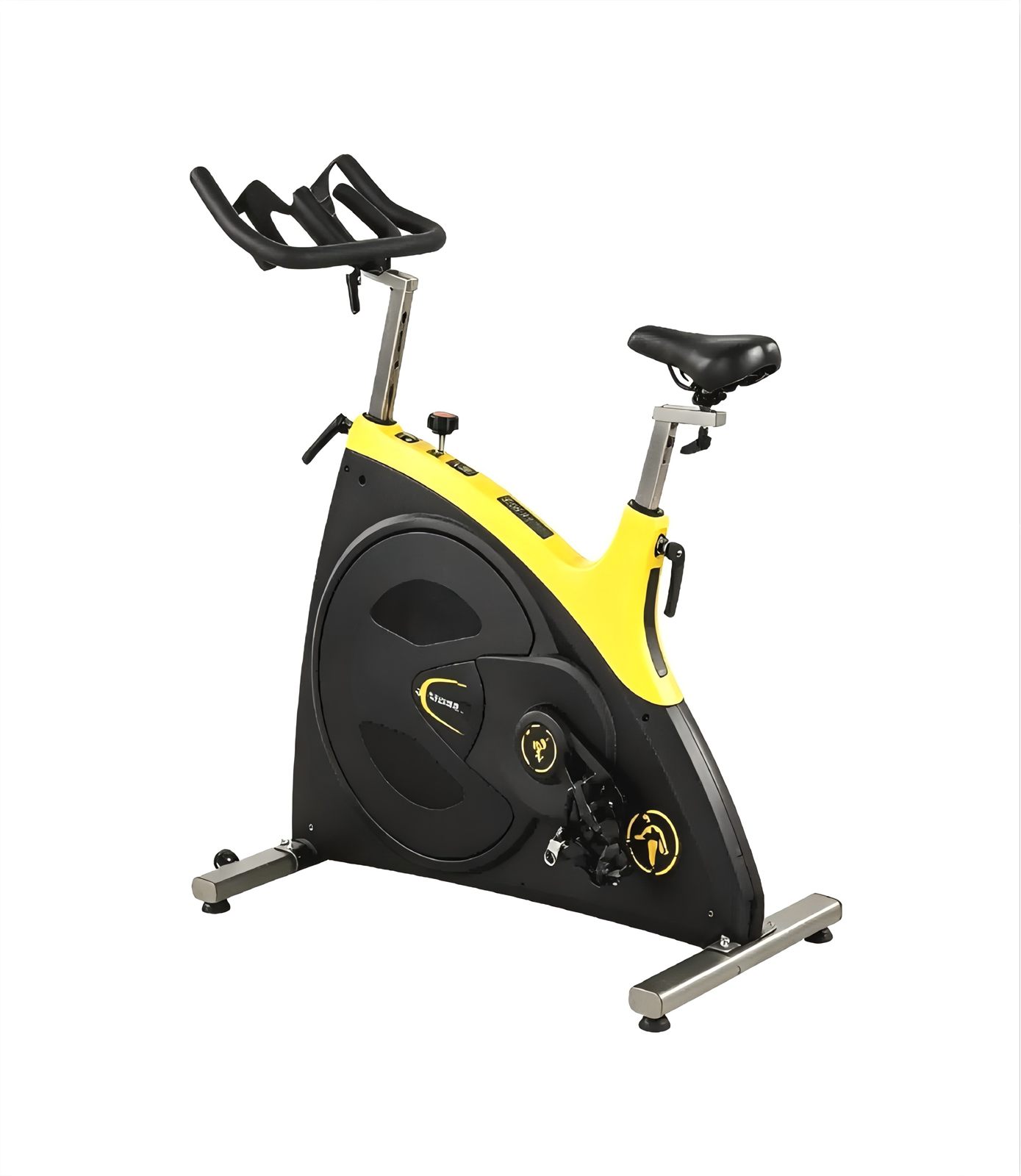 2nd‑Generation Spin Bike (Iron Pipe Frame)