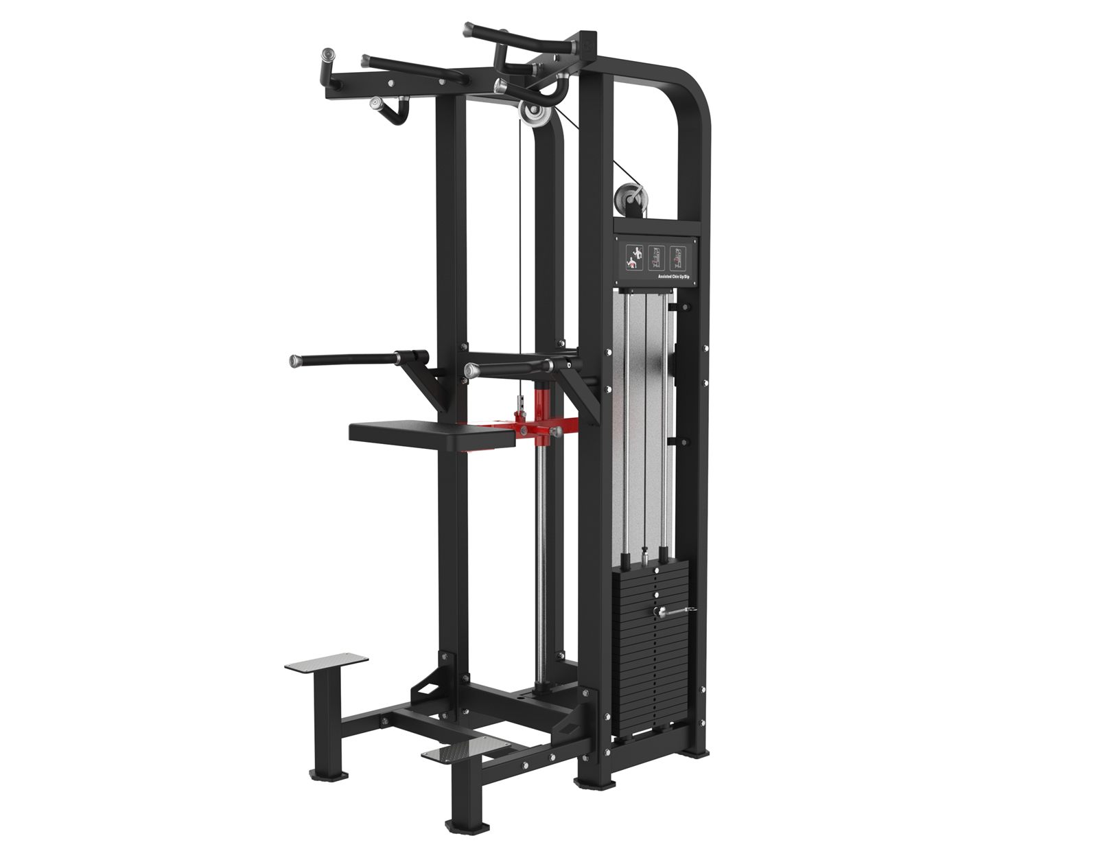 Assisted Pull‑up and Dip Machine (2)