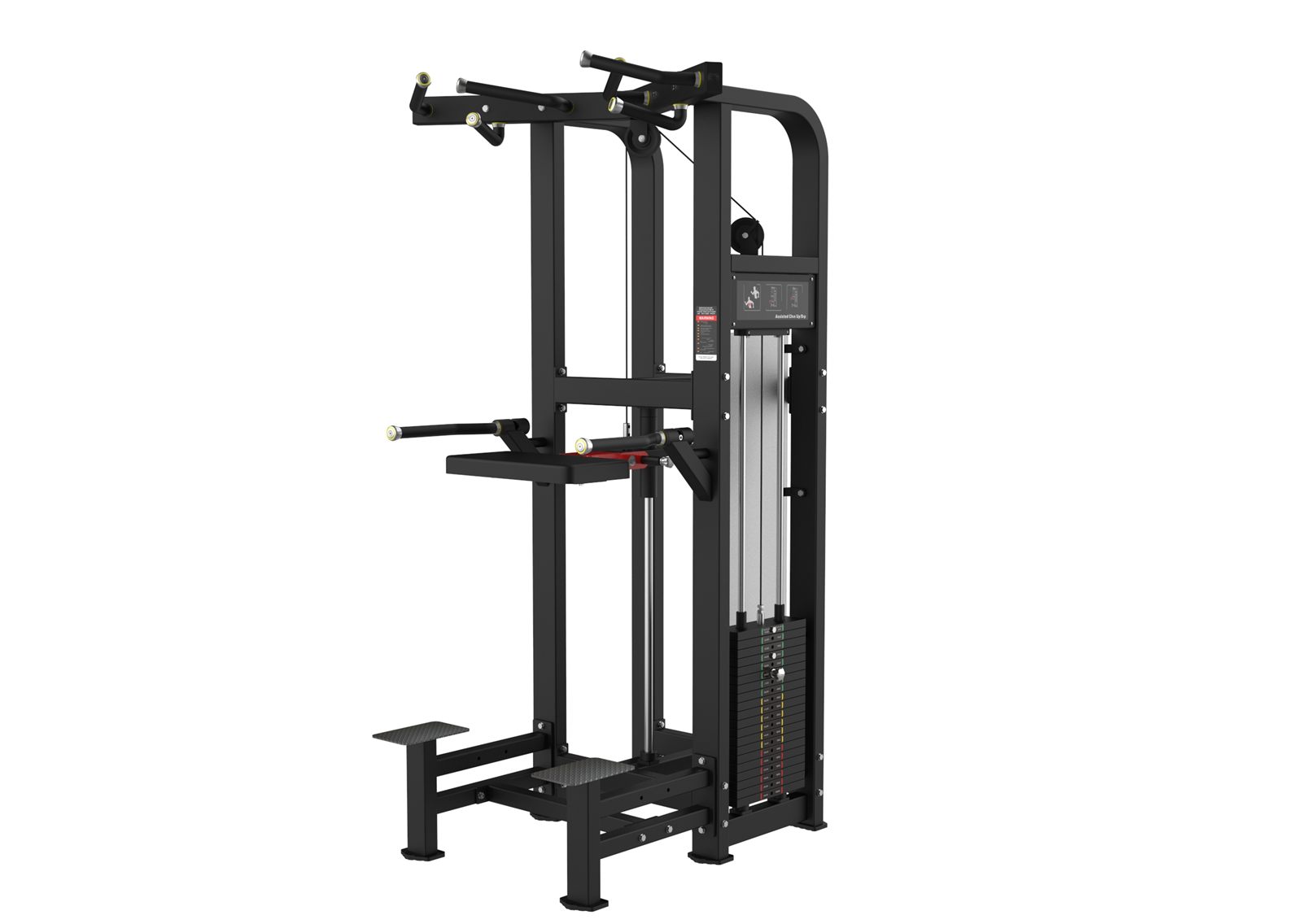 Assisted Pull‑up and Dip Machine