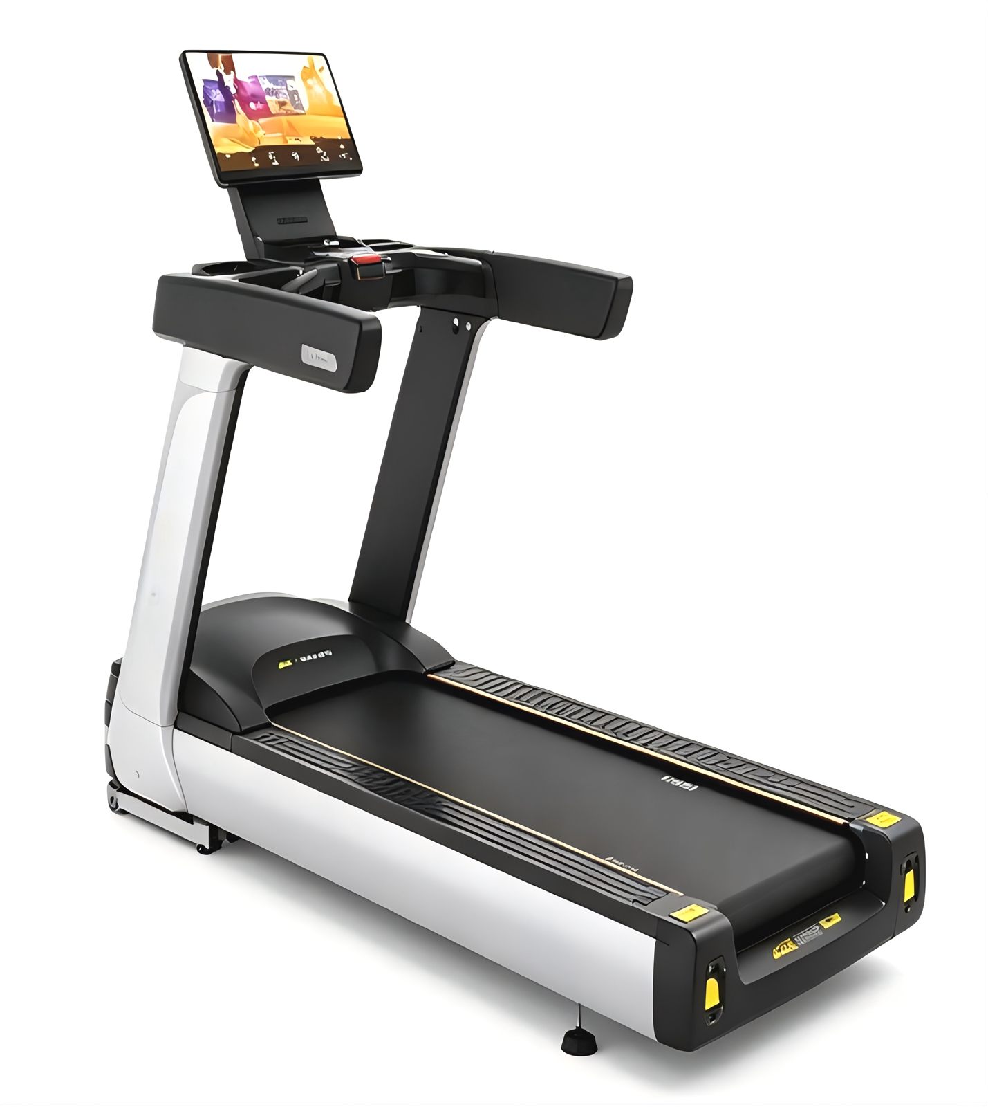 Luxury Commercial Screen‑casting Treadmill (32‑inch Curved Screen)